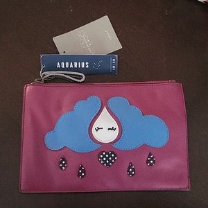 Anthropologie "Aquarius" clutch